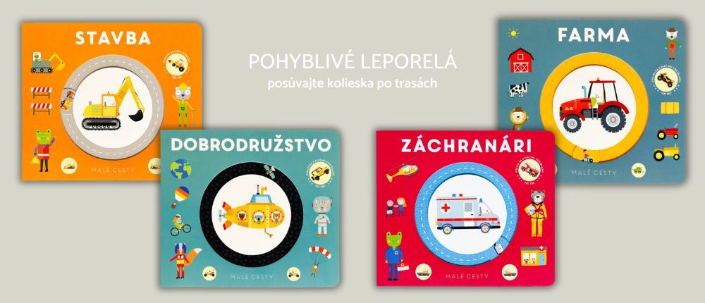 Pohyblivé leporelá malé cesty
